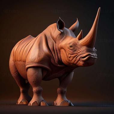 3D model Rhinonyssus kadrae (STL)